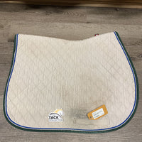 Quilt Jumper Saddle Pad *gc, dingy, stained, mnr hair, pills
