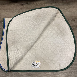 Quilt Jumper Saddle Pad *gc, dingy, stained, mnr hair, pills