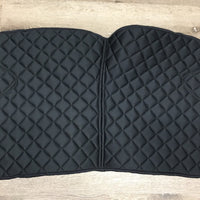 Satin Dressage Saddle Pad, piping *new
