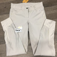 Euroseat Breeches, bling *vgc/gc, mnr dirt?stains, seam puckers, discolored seat & legs
