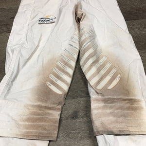 Rain Pants, zips, velcro *gc, v.stained, dingy