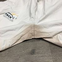 Rain Pants, zips, velcro *gc, v.stained, dingy
