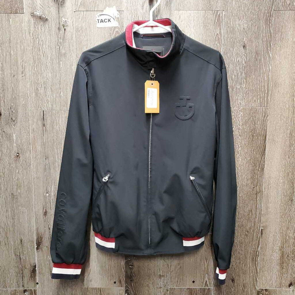 MENS Bomber Jacket, zipper *vgc, mnr snags & discolored cuffs