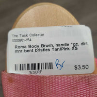 Body Brush, handle *gc, dirt, mnr bent bristles
