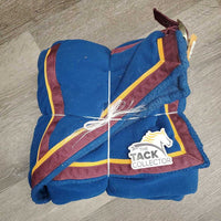 Fleece Cooler, embroidery, tail *gc, older, pilly, hair
