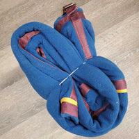 Fleece Cooler, embroidery, tail *gc, older, pilly, hair
