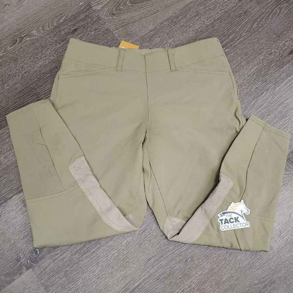 Side Zip Breeches *vgc, older, seat stains, seam puckers, rubs, pills