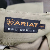 Side Zip Breeches *vgc, older, seat stains, seam puckers, rubs, pills
