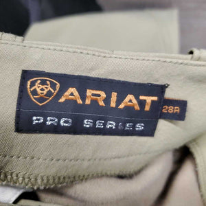 Side Zip Breeches *vgc, older, seat stains, seam puckers, rubs, pills