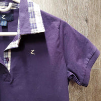 SS Polo Shirt, Buttons *vgc, mnr hair, puckers
