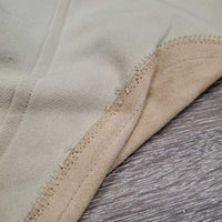 Side Zip Breeches *gc/fair, undone stitching, discolored seat & legs, older, v.puckered/wavy seams
