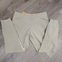 Side Zip Breeches *gc, mnr stains, repairs, snags, pills, older, hairy velcro, undone seam stitching