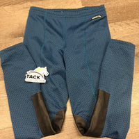 JUNIORS Hvy Euroseat Riding Tight Breeches, drawstring *vgc/xc, mnr rubs, hair, older
