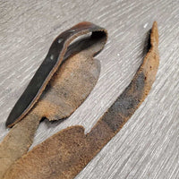 Pr Western Fender - Hobble Straps *fair, dirty, folded, curled, stains, dirt, rubs, creases
