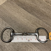 Thick Hvy Eggbutt Bit, rotating center *vgc, clean, stains, rubs, scratches/chews
