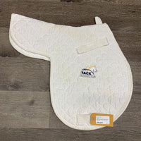 Thin Quilt Fitted Saddle Pad *vgc, clean, mnr stains, hair
