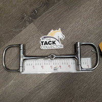 Thin D Ring Snaffle Bit *vgc, clean, mnr dirt, stains, residue & scratches
