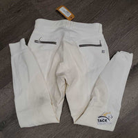 Sticky Full Seat Breeches *vgc, seat & legs: dry, rubs & discolored/stained , undone seam, stain
