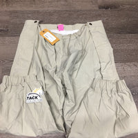 Rain Riding Pants, zipper, velcro *gc, hair, linty, pen
