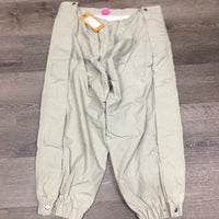 Rain Riding Pants, zipper, velcro *gc, hair, linty, pen
