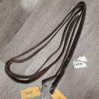 Pr v.Thick Stirrup Leathers *gc/fair, v.stiff, uneven, thread, scrapes, xholes, rubs
