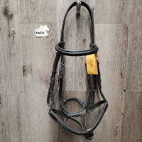 Rsd Padded Biothane Monocrown Bridle, Flash *vgc, mnr dirt, rough edges