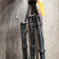 Rsd Padded Biothane Monocrown Bridle, Flash *vgc, mnr dirt, rough edges