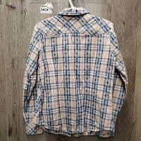 LS Western Shirt, snaps *gc, puckered
