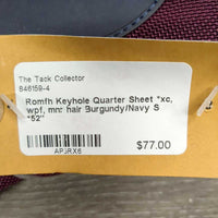 Keyhole Quarter Sheet *xc, wpf, mnr hair
