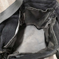 Fleece Lined Grooming Bag *vgc, clean, mnr hair, residue?dirt