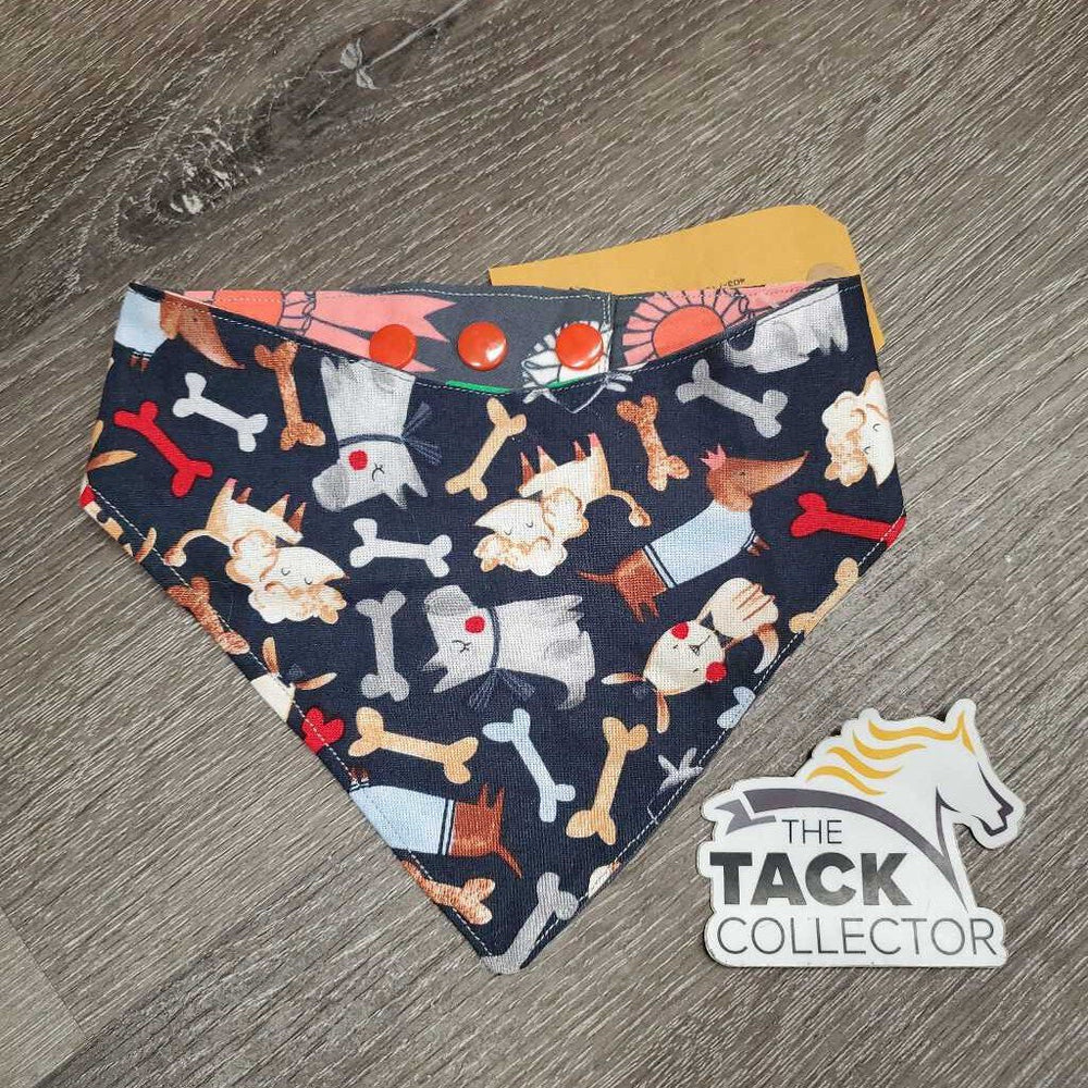 Reversible Cotton Dog Bandana *new