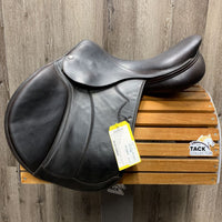 17" MW *5.25" Equipe Oxer Close Contact, 2 Billet Guards, Unicorn Fleece Cover, Foam Panels, Full Calfskin, Med Front & Back Blocks, Flaps: 13.5"L x 13"W Serial #: 17N09440312 JOXES +2 M