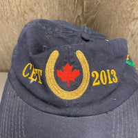 "CET 2013" Ball Cap *gc, faded, hairy
