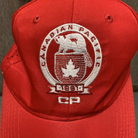 "Canadian Pacific" Mesh Ball Cap *vgc, stained inner brim
