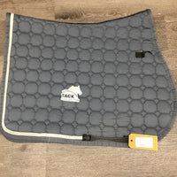 Quilt Jumper Saddle Pad, bling *vgc, cut tabgsmnr hair, dirt, pills, dingy, rubs, undone bling
