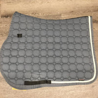 Quilt Jumper Saddle Pad, bling *vgc, cut tabgsmnr hair, dirt, pills, dingy, rubs, undone bling
