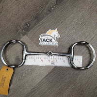 Thin Eggbutt Gag Snaffle Bit *vgc, clean, stains, rubs, scratches
