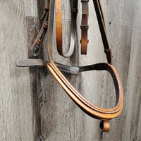 Rsd Bridle, Rubber Reins *No Flash, gc, older, stains, clean, dry, dents, residue, older, stiff
