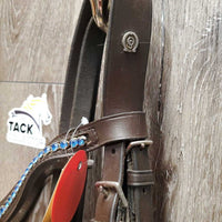 Rsd Padded Bridle, Crank, Bling Browband *vgc, mismatched, No Flash, clean, residue, dirty seams
