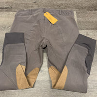 Euroseat Breeches *gc, faded, discolored spots, stains, curled waist, seam puckers, pills
