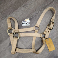 Thick Nylon Halter *vgc, clean, mnr stains & rubs, glue residue, older
