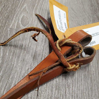 Western Leather Split Reins *gc, mnr dirt, stains, scuffs
