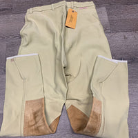 Breeches *gc/vgc, older, puckers, pills, discolored seat & legs
