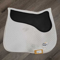 Everline Thin Quilt Non Slip Top Dressage Pad *gc, stained, mnr hair, pills, edge rubs, threads
