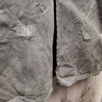 Full Length Oilskin - Slicker *gc, dirty, rubs, older, v.tiny hole
