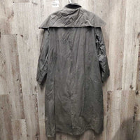 Full Length Oilskin - Slicker *gc, dirty, rubs, older, v.tiny hole
