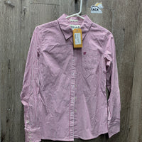 LS Western Shirt, buttons *vgc, mnr puckers & deodorant sparkles
