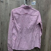 LS Western Shirt, buttons *vgc, mnr puckers & deodorant sparkles
