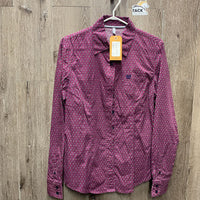 LS Western Shirt, buttons *vgc, mnr puckers
