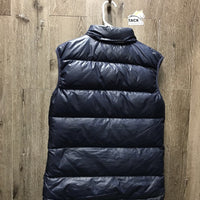 Puffy Vest, zipper *gc, stains, dirty
